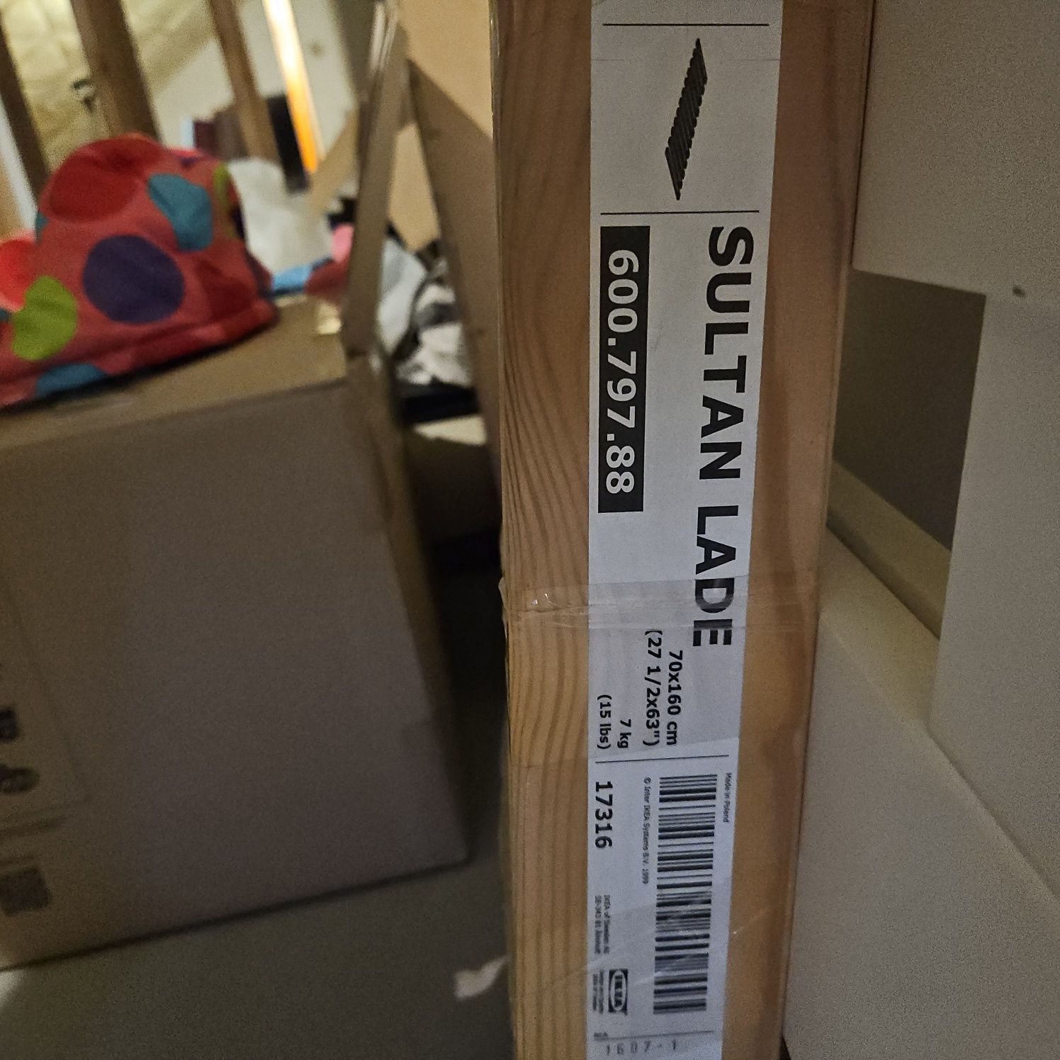 Łóżeczko łóżko 70x160 Ikea
