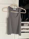 Top nowy bez metek Cotton Candy S/36 szary bokserka