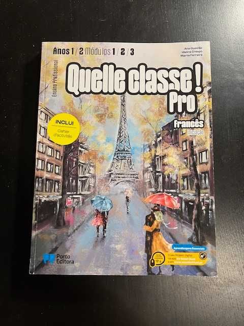 MANUAL - Francês - "Quelle classe ! Pro" - Módulos 1, 2 e 3 (Ano 1)