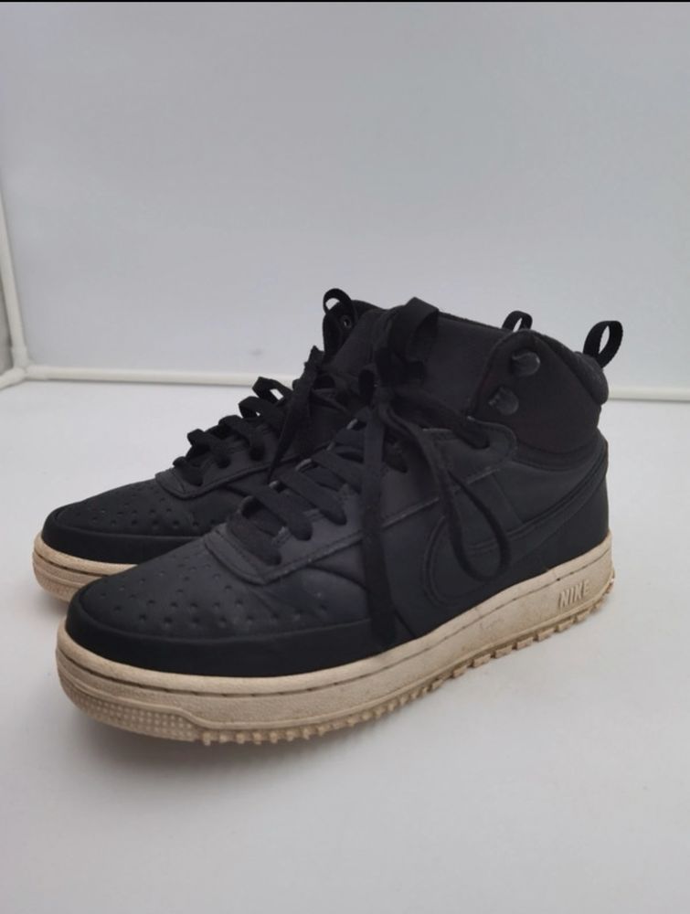 Zimowe ocieplane buty męskie nike za kostkę