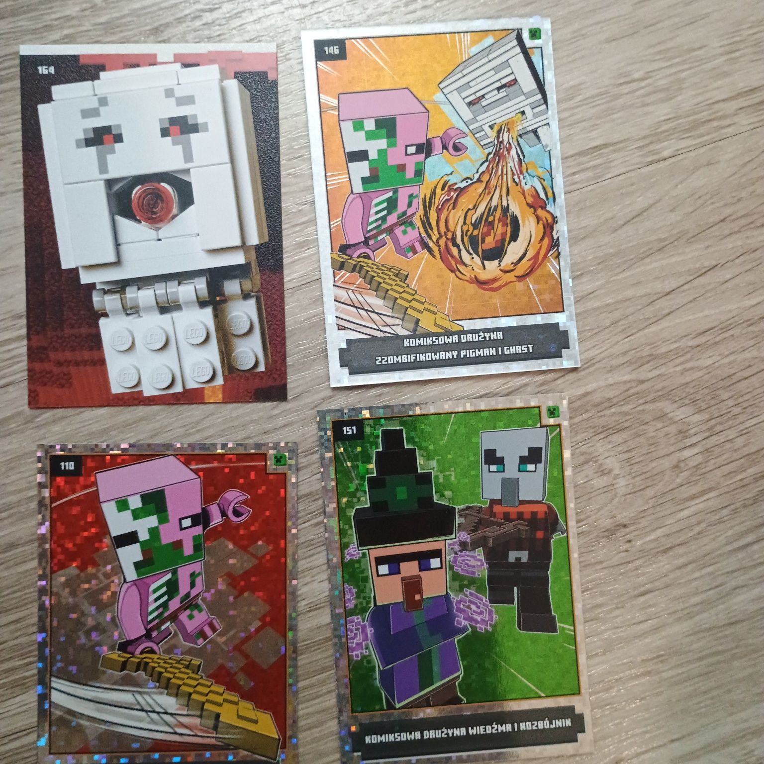 Karty Minecraft LEGO