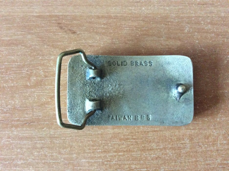 Пряжка винтажная Solid Brass