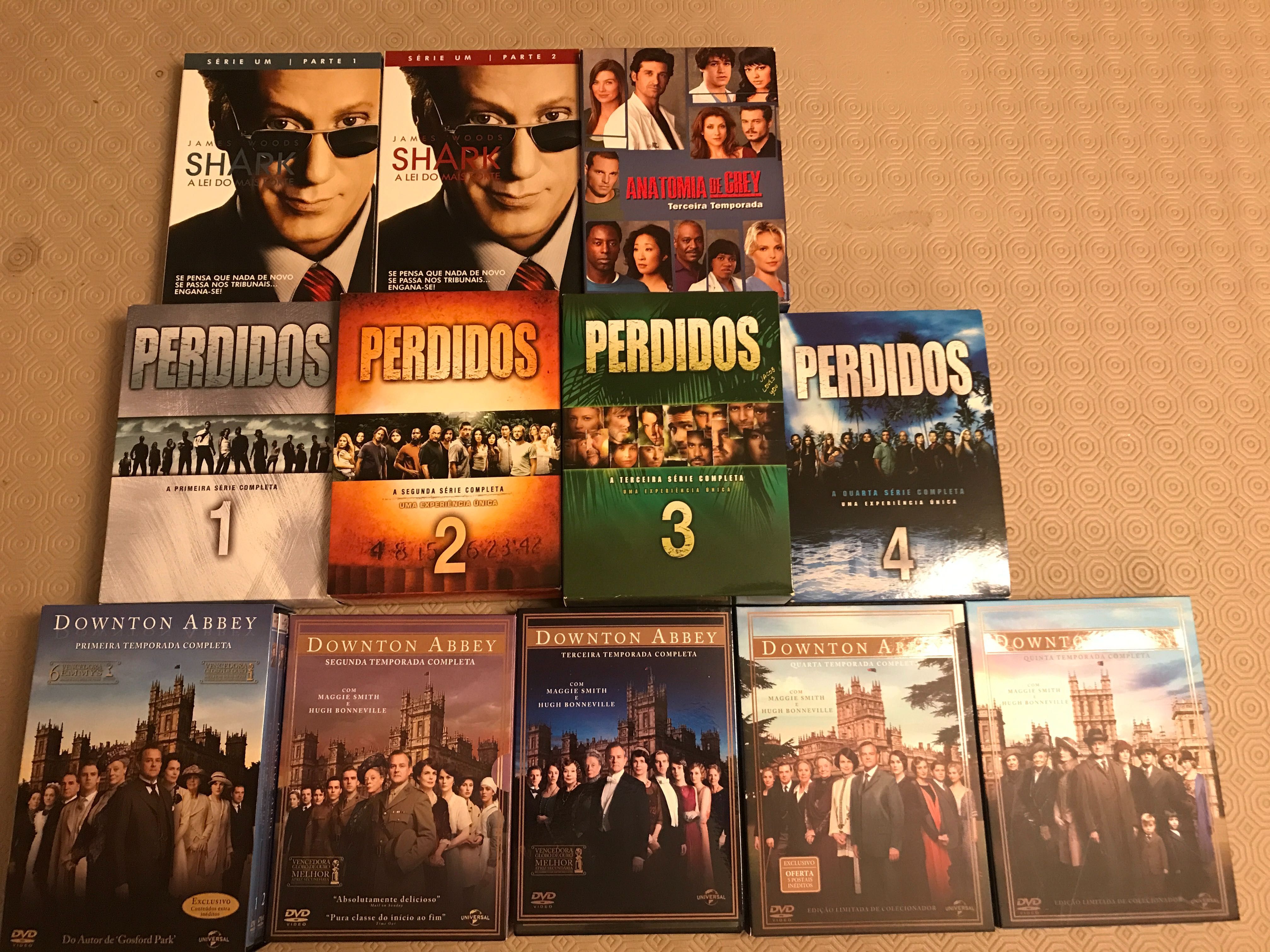 Lote séries e filmes DVD (+100)