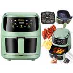 Frytkownica 5L/1400W beztłuszczowa LINBOX Air Fryer ZIELONA
