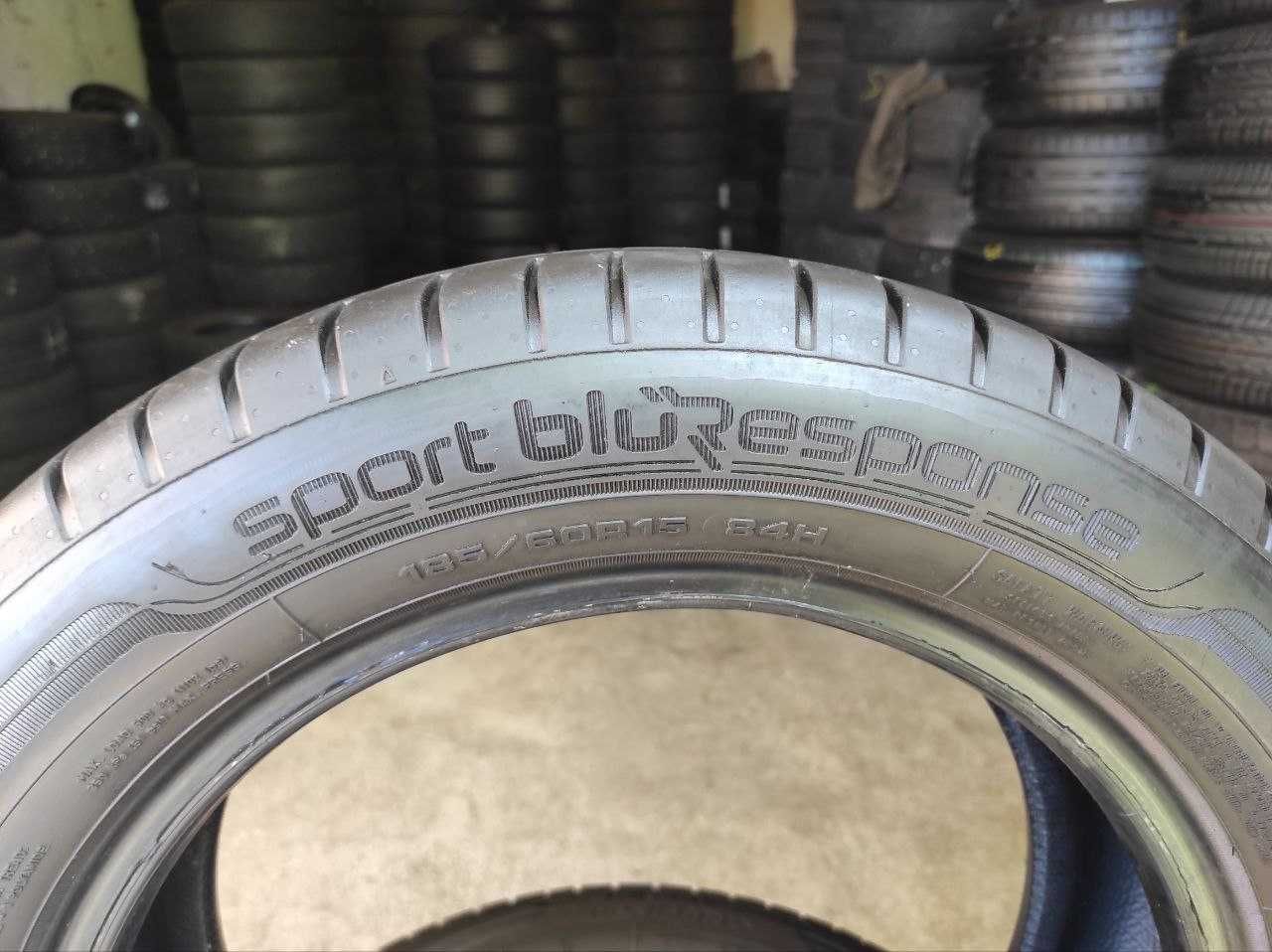 Dunlop Sport blue Response 185/60r15 2шт 14год 5,8мм ЛЕТО из Германии