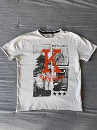 Koszulka Tokio ZARA r.128-134, dla chłopca, bawełna