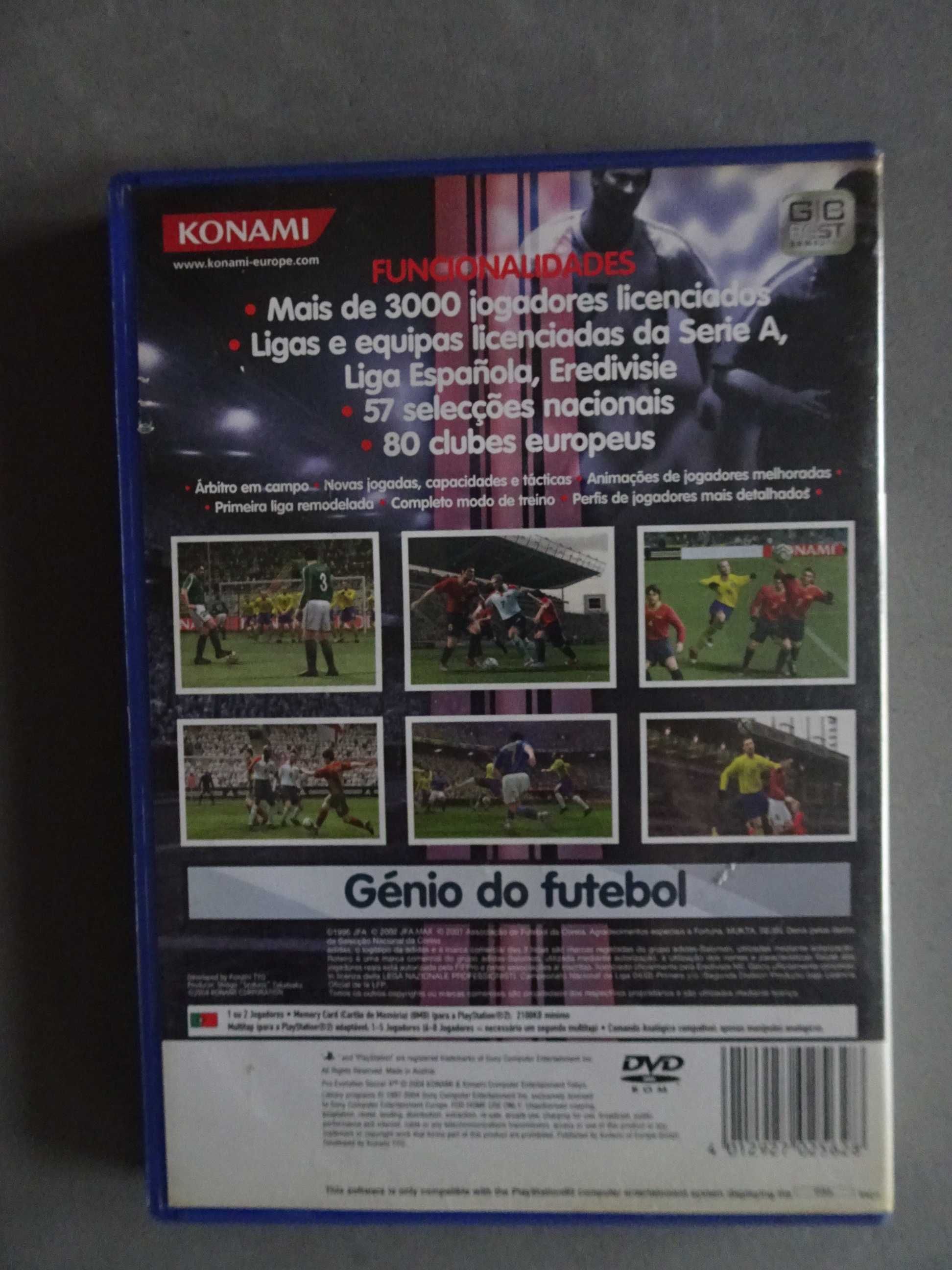 Jogo Playstation 2 Pro Evolution Soccer 4