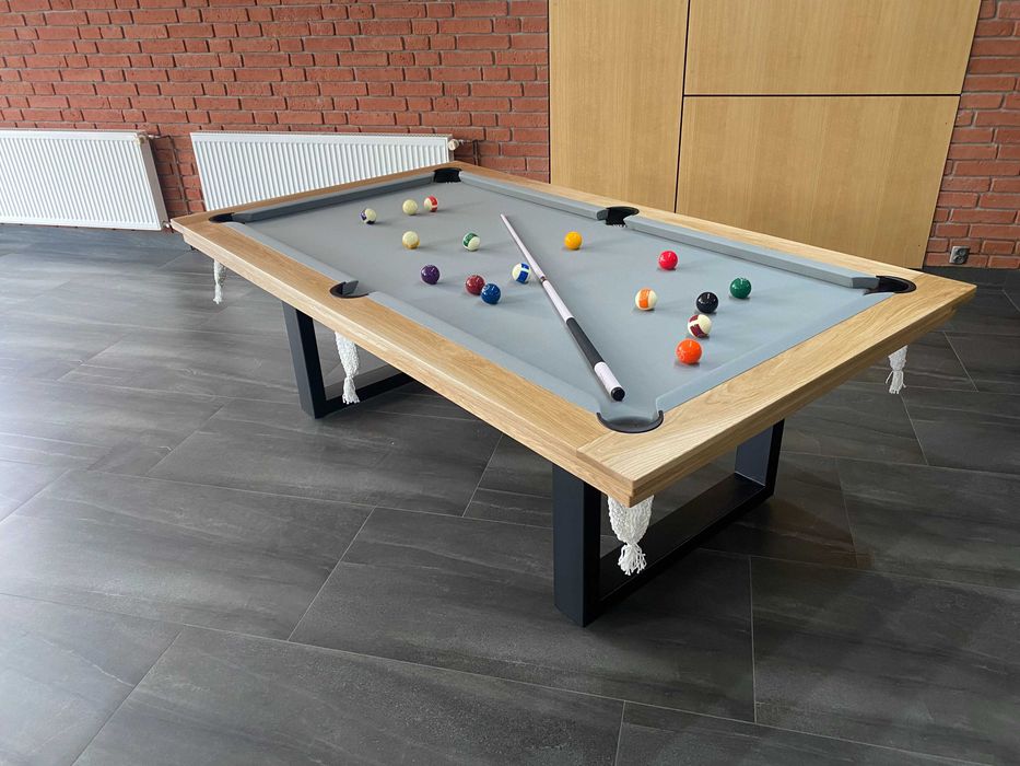 Stół Bilardowy BERGAMO 6 ft z siatkami sznurkowymi