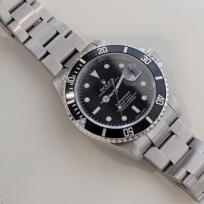 Rolex Submariner Silver Black