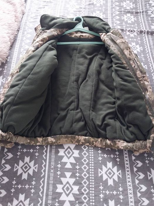 Куртка зимова піксель