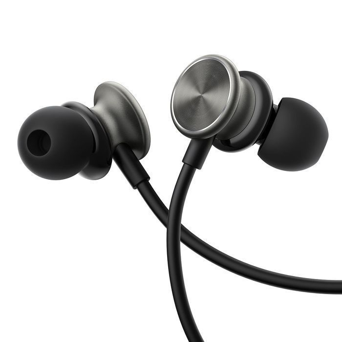 Przewodowe słuchawki douszne Joyroom Wired Series JR-EW03 ciemnoszare