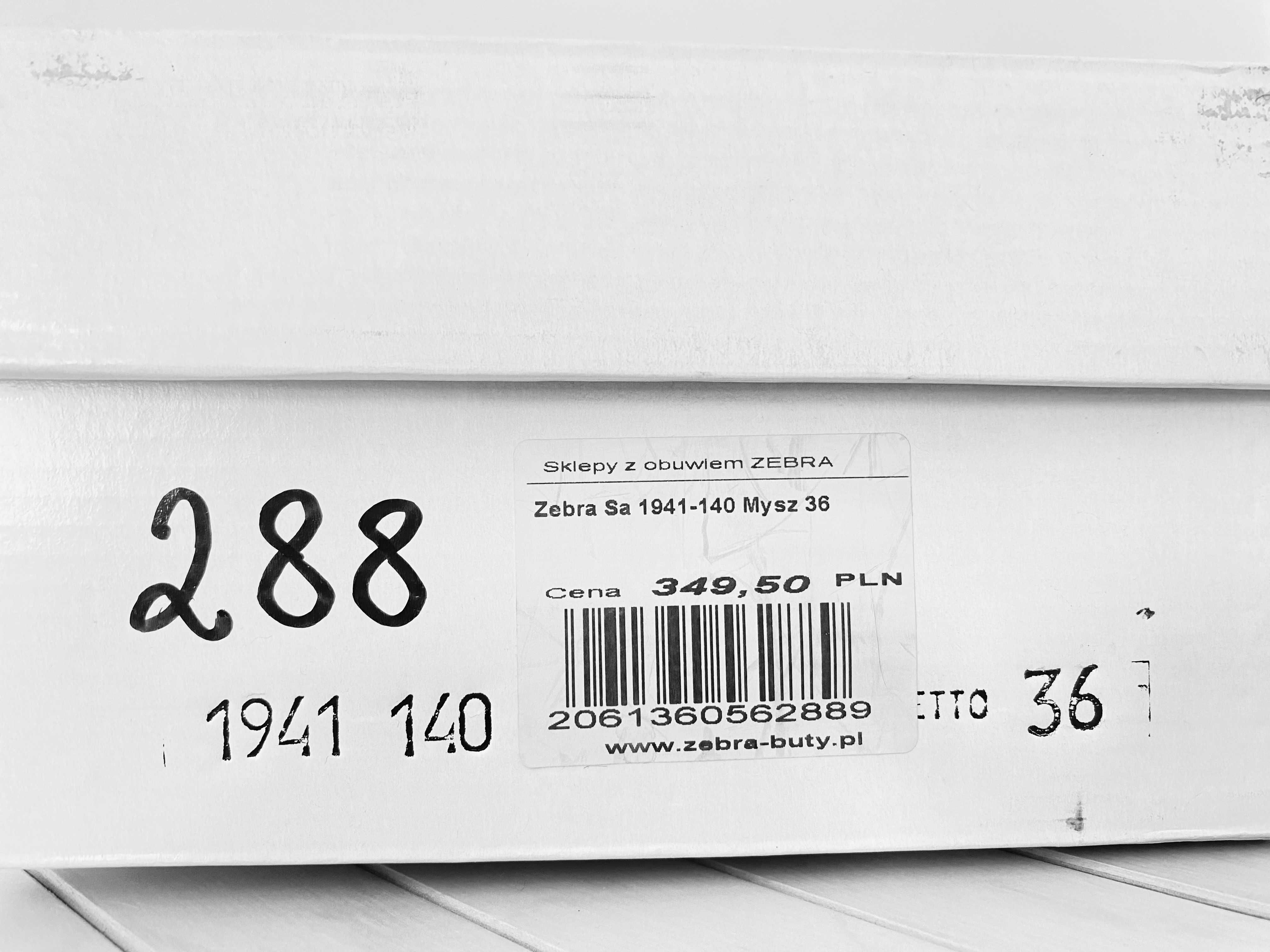 Buty Zebra roz. 36