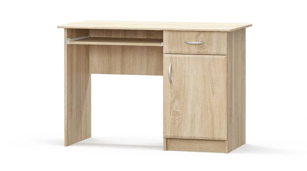 Стіл з тумбою та шухлядою, письмовий, офісний, робочий 110 см х 50 см