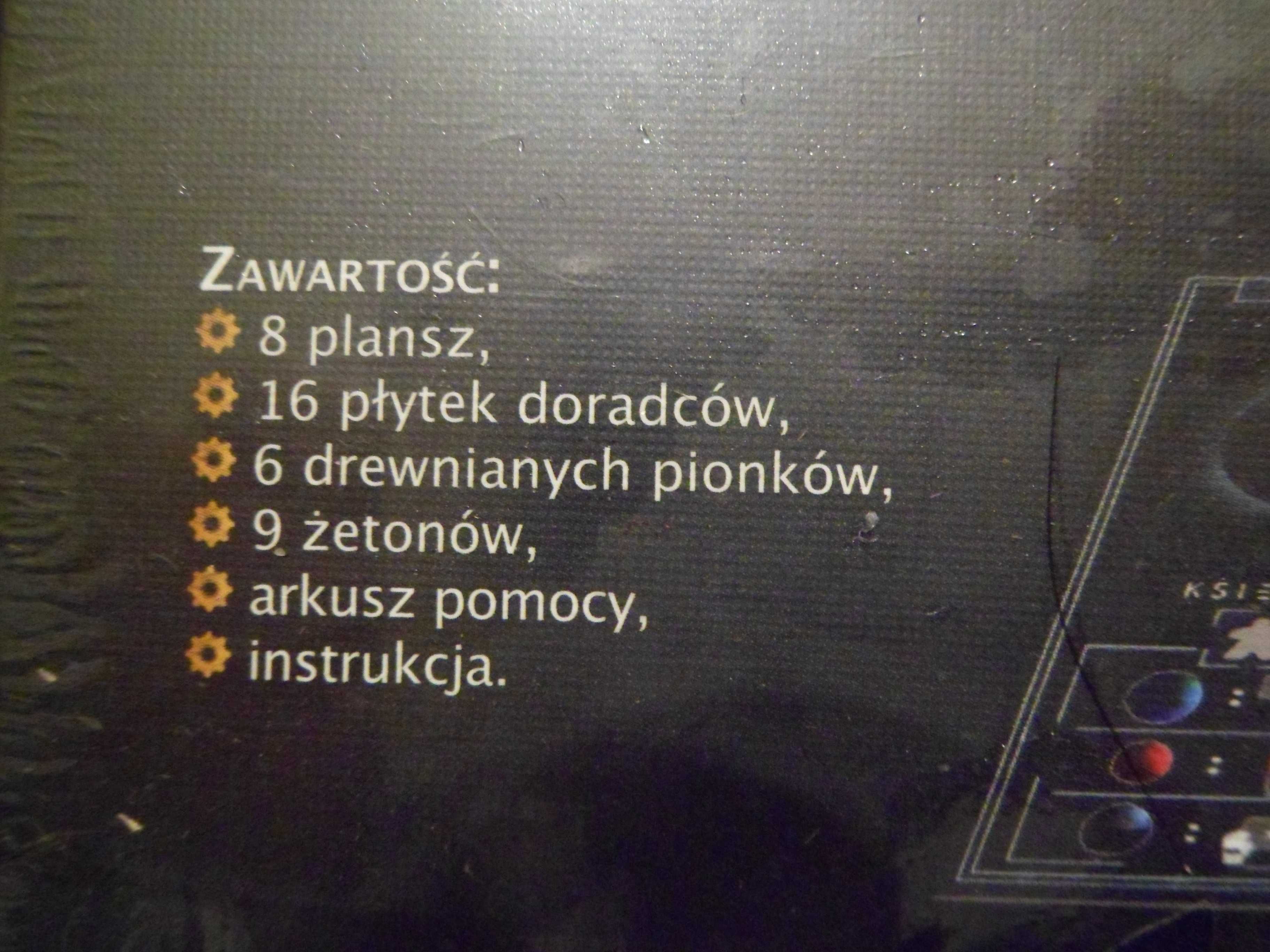Gra planszowa Ganimedes + dodatek Księżyc PL NOWA - Łódź