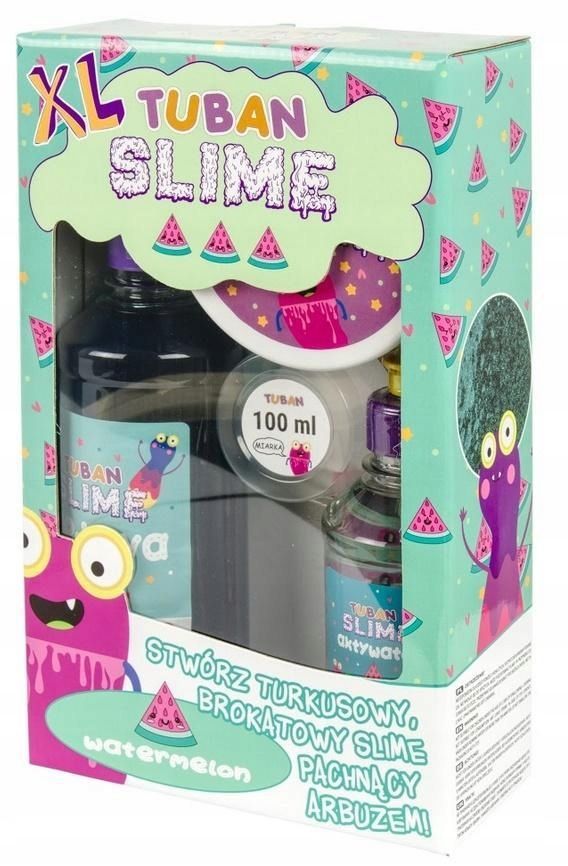 Zestaw Super Slime Xl - Arbuz Tuban, Tuban