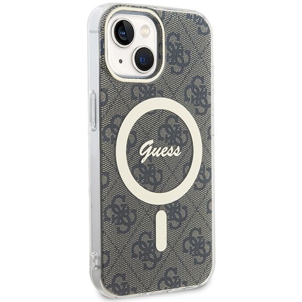 Guess GUHMP15SH4STW iPhone 15 / 14 / 136.1" brązowy/brown hardcase I