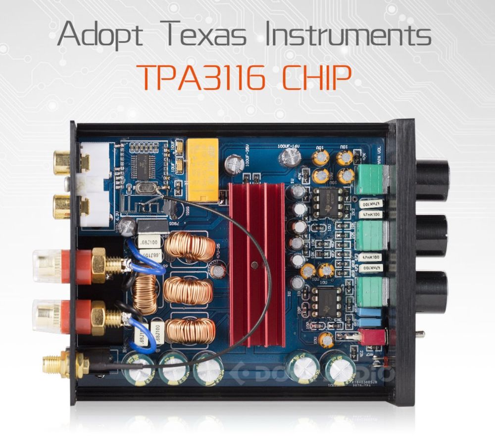 Nobsound TPA3116 Wzmacniacz cyfrowy Bluetooth 5.0