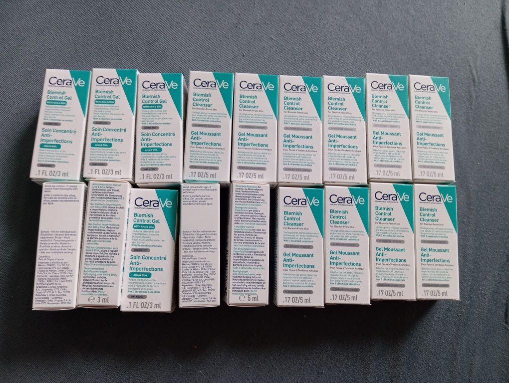 Zestaw CeraVe, CeraVe blemish control, CeraVe żel do mycia, trądzik