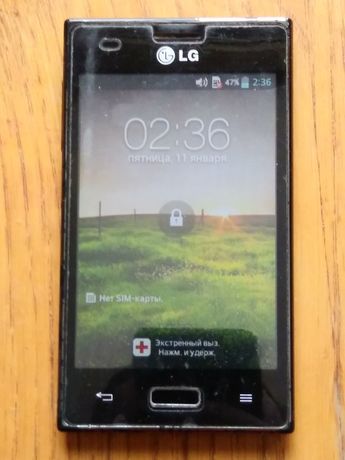 Мобильный телефон LG L5 E612 смартфон 4 дюйма