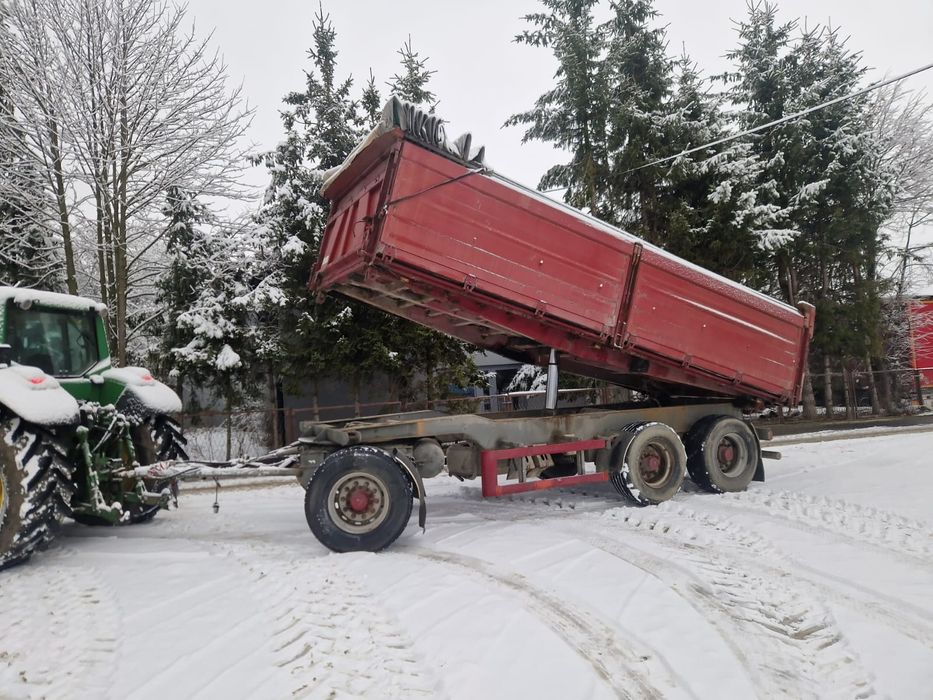 Przyczepa wywrotka trzyosiowa panav 24 svan trzystronna bss 17.13 ps3
