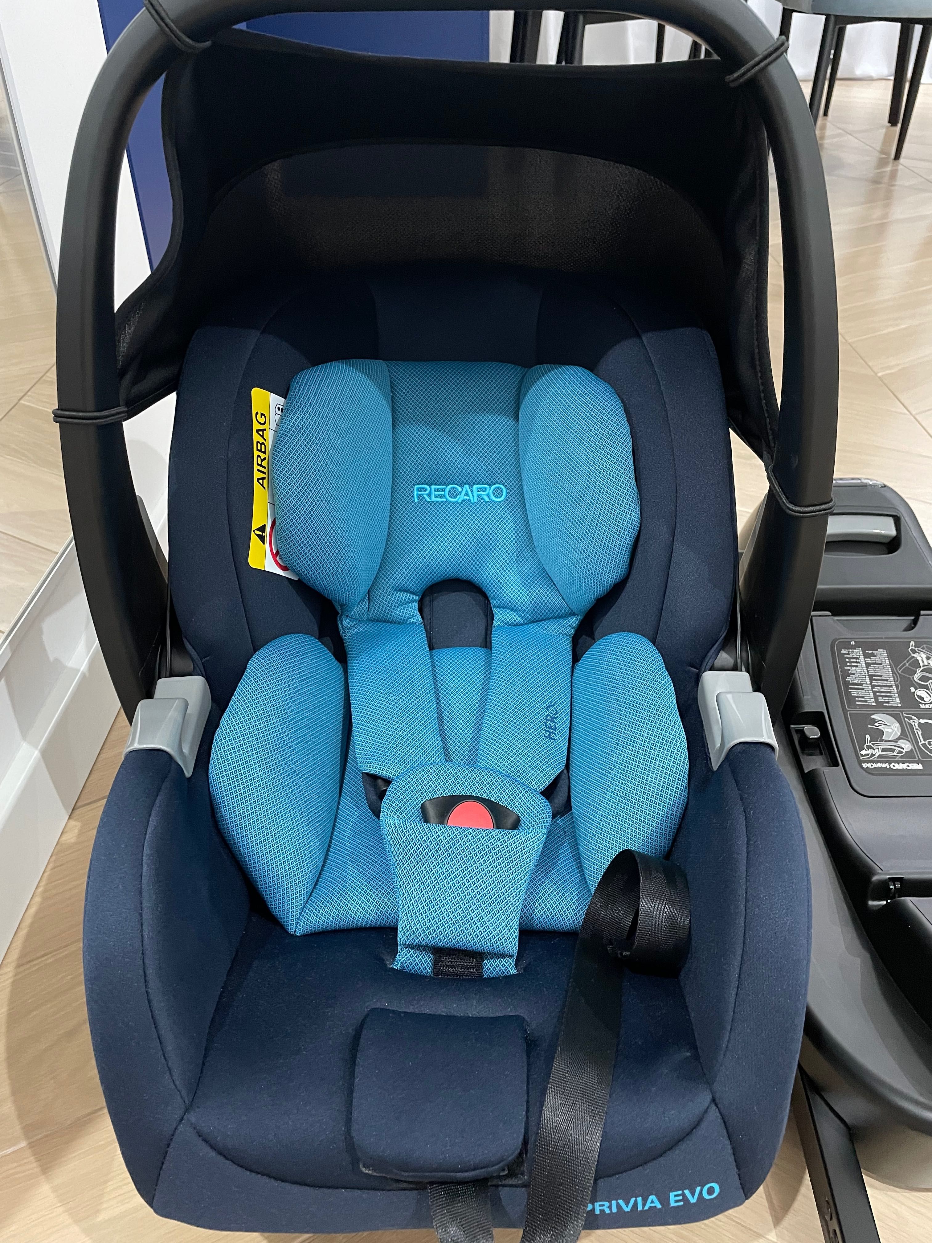 Fotelik Recaro Privia Evo + baza