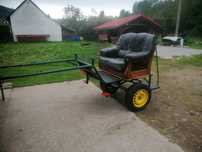 Bryczka jednoosiowa , sulka , rydwan , dog cart