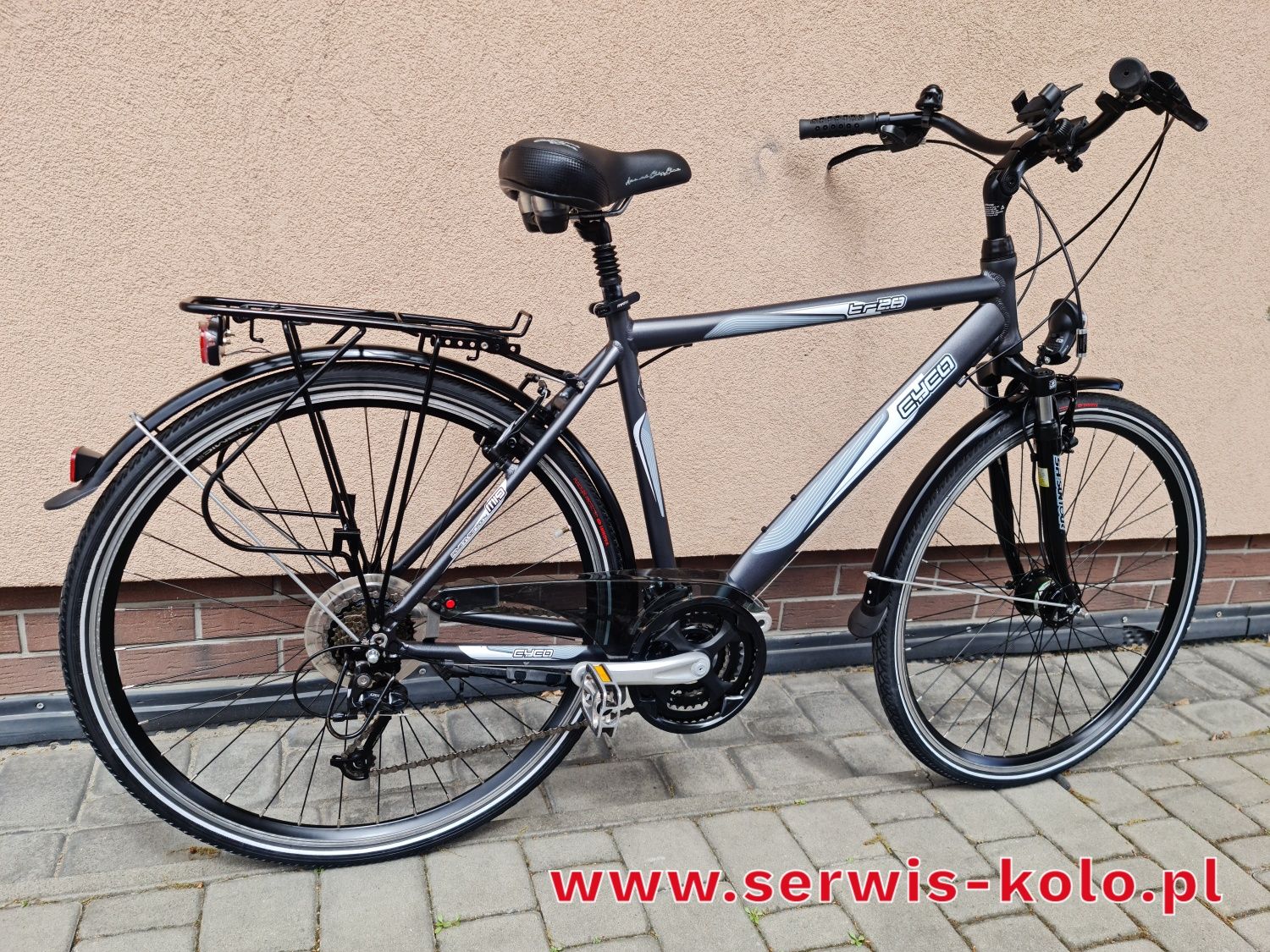 Rower męski crossowy CYCO koła 28 SHIMANO DEORE okazja rabat WYSYŁKA