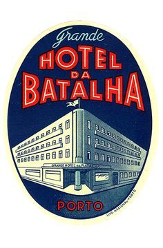 Etiquetas de bagagem de hotel