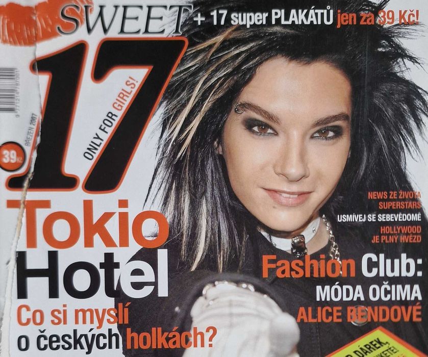 Sweet17 (Czechy) Nr 03/2007 - Bill z Tokio Hotel