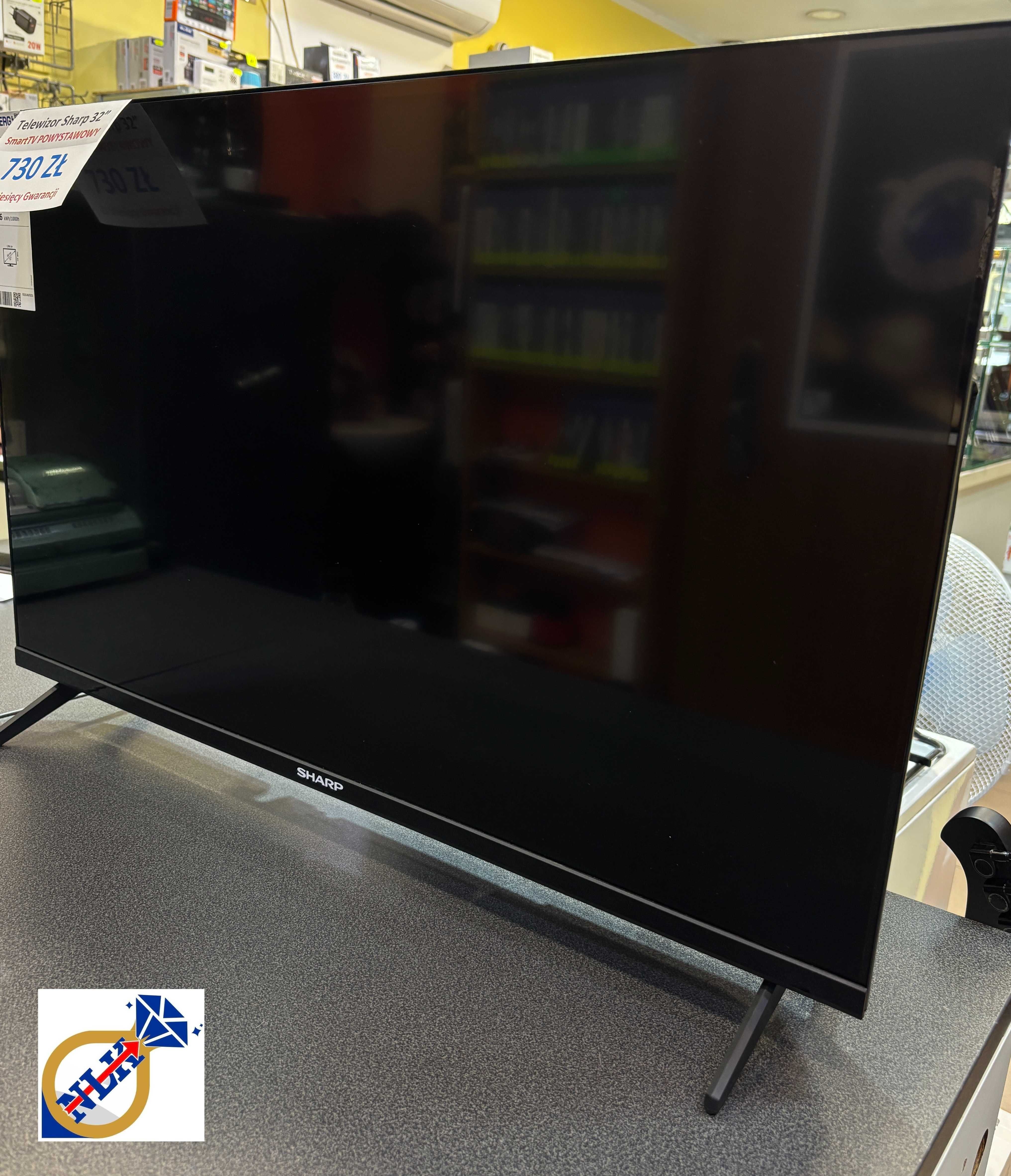 Telewizor Sharp 32" 32FH4EA SmartTV DVB-T2 / Możliwy transport /