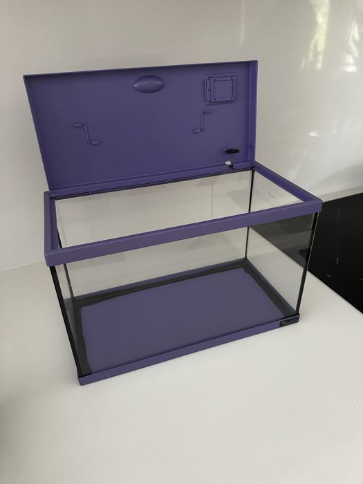 Aquario com acessorios