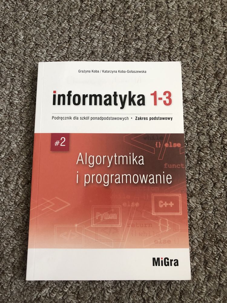 Informatyka 1-3 część 2