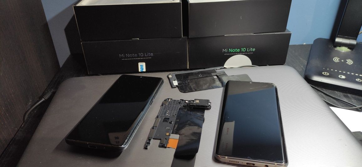 Części Xiaomi Mi Note 10 Lite 128gb 64 M2002F4LG pudełko płyta aparaty