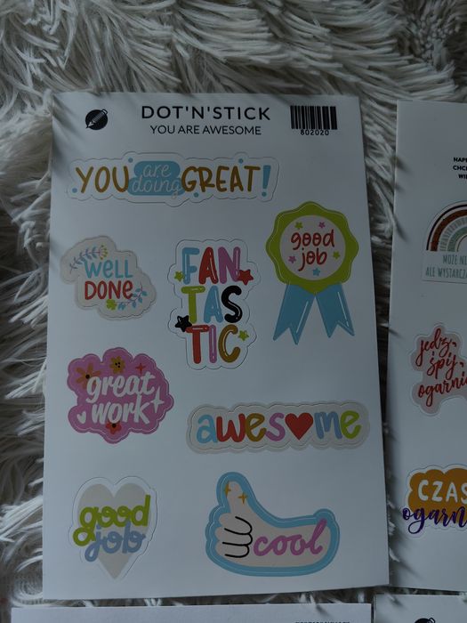 Naklejki do bullet journal