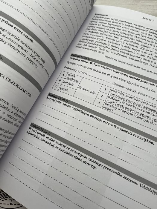 repetytorium osmoklasisty arkusze odpowiedzi jezyk polski i matematyka