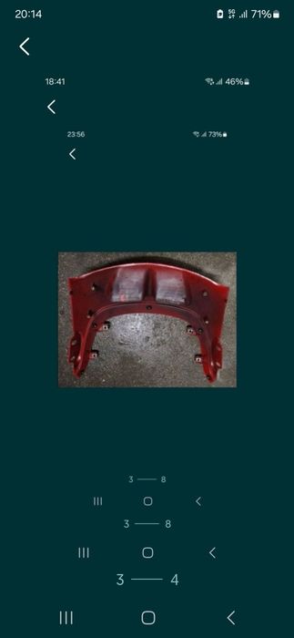 Piscas novos e frente