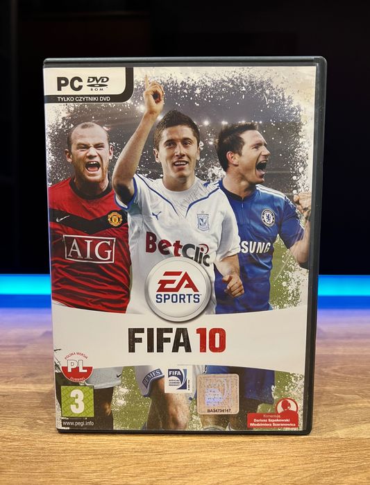 FIFA 10 (PC PL 2009) DVD BOX polskie premierowe wydanie