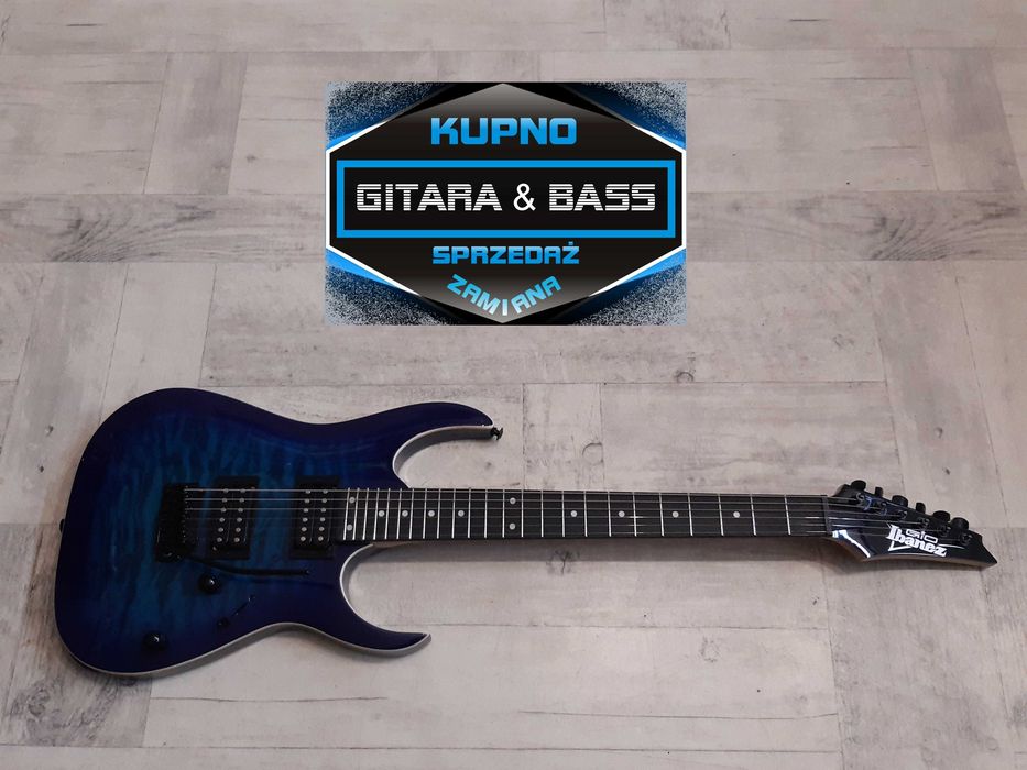 Piękna Gitara Ibanez -Transparent Blue Burst - wysyłka Gratis -zamiana