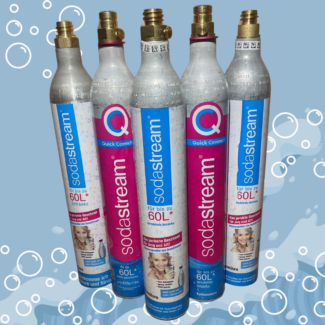 Wymiana napełniania nabijanie SodaStream Soda Stream Quick Connect CO2