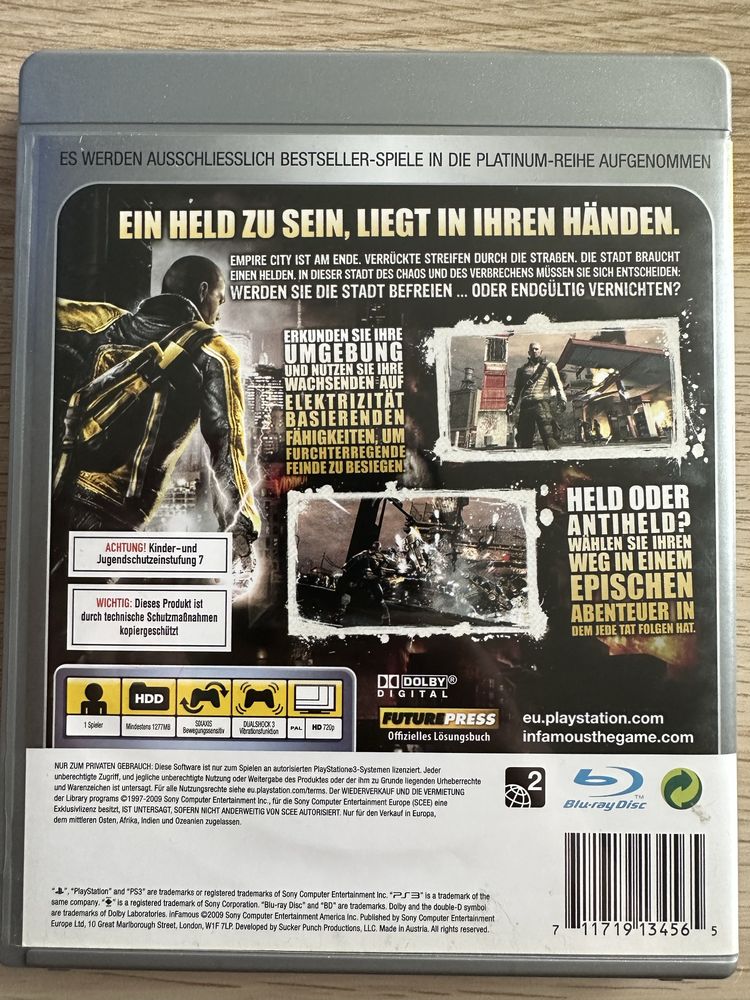 InFamous Playstation 3