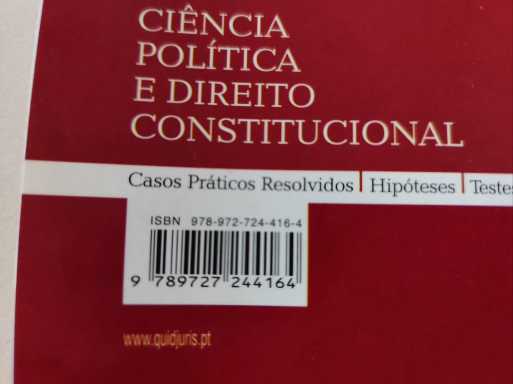 Ciência Política e Direito Constitucional - Casos Práticos Resolvidos