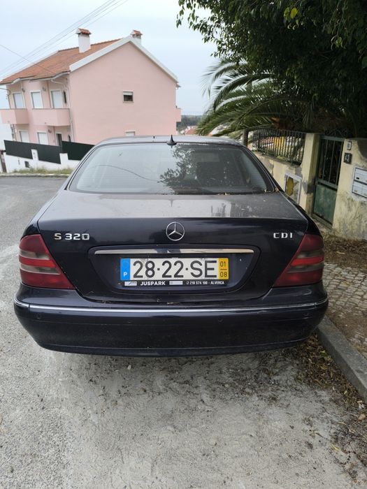 Mercedes S320  de 2001 avariado