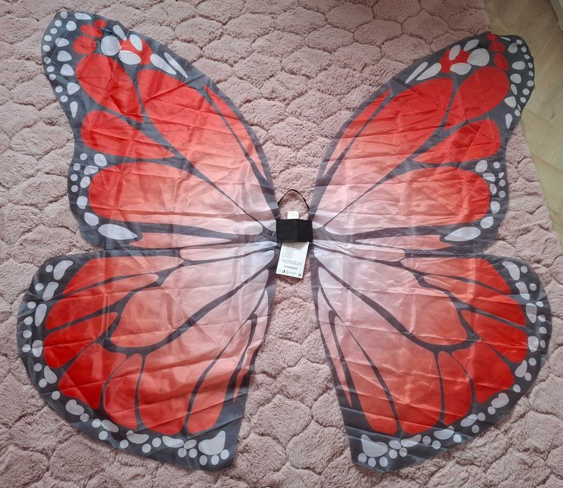 Strój Kostium Przebranie na bal skrzydła motyla dla dorosłych nowe