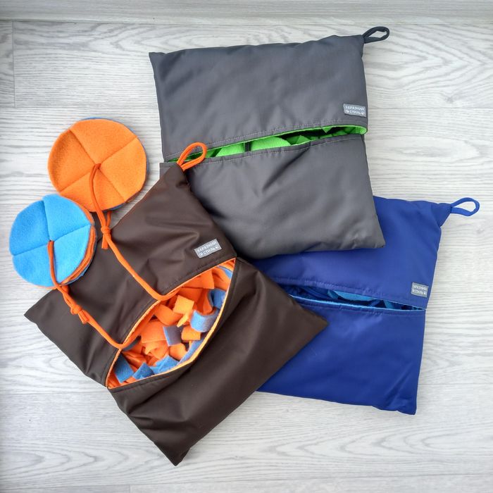 Пошуковий килимок нюхательный коврик кармашек игрушка для собак