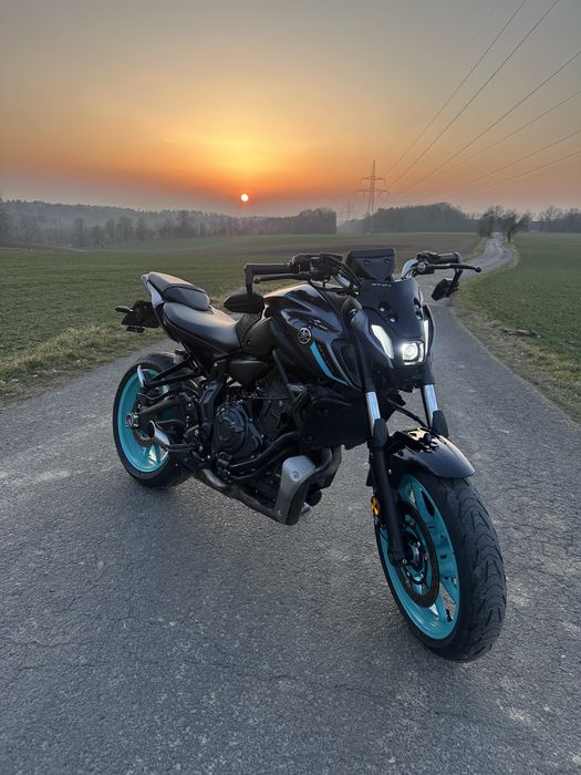 Yamaha MT 07, 2024 rok, pełna moc
