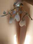 Lampa sufitowa,3 klosze