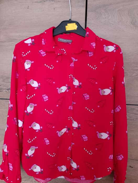 Koszula świąteczna rozmiar 134 .