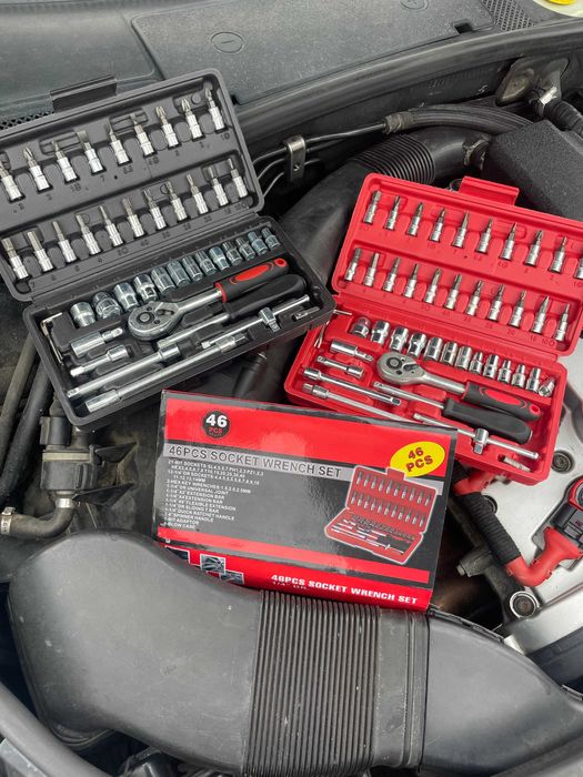 Zestaw Kluczy Nasadowych 46el TORX + Grzechotka – Super Jakość!