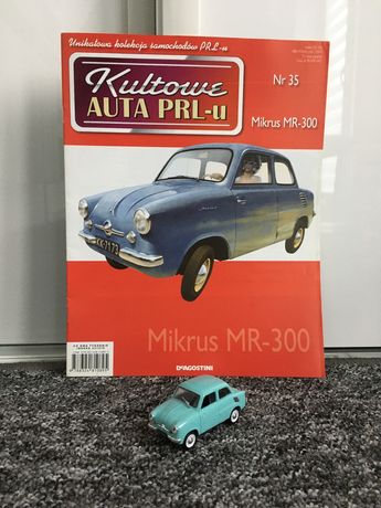 Kolekcjonerski MIKRUS MR-300-auta PRL,model,autka,resoraki,kolekcja