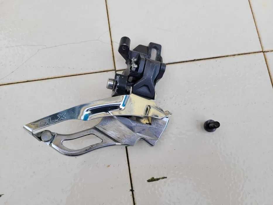 Conjunto desviador mais shifter SLX 3 mudanças